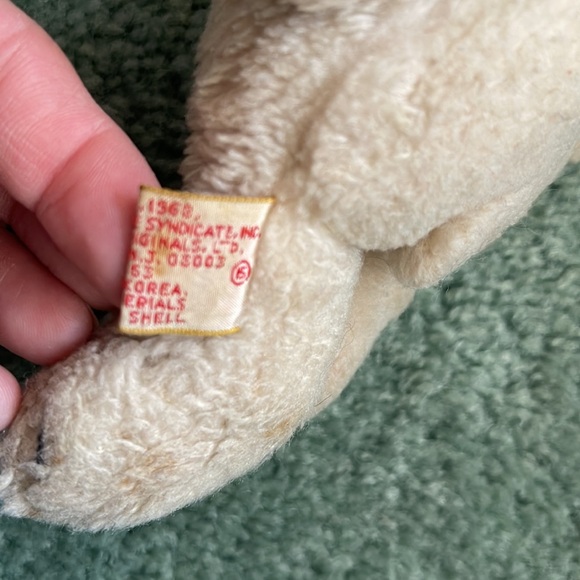 ✨ Vintage 1968 Snoopy Bean Bag Stuffed Toy ✨ - Picture 3 of 15